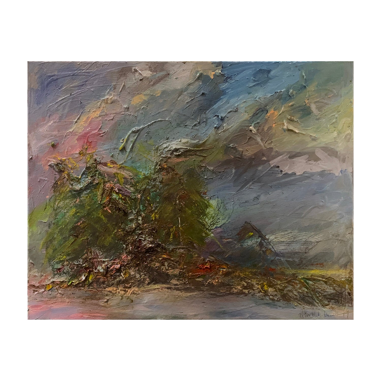 Original Oil Painting of a Seascape, 16 x 20 inches, by Patty Pendleton