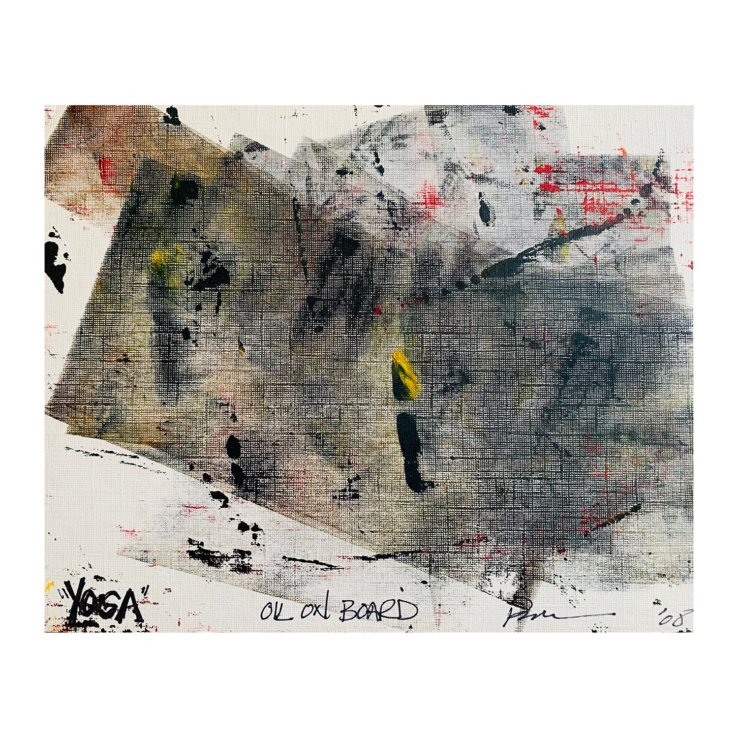 Original Abstract Oil Painting, 7.5 x 9.5 inches, by Patty Pendleton