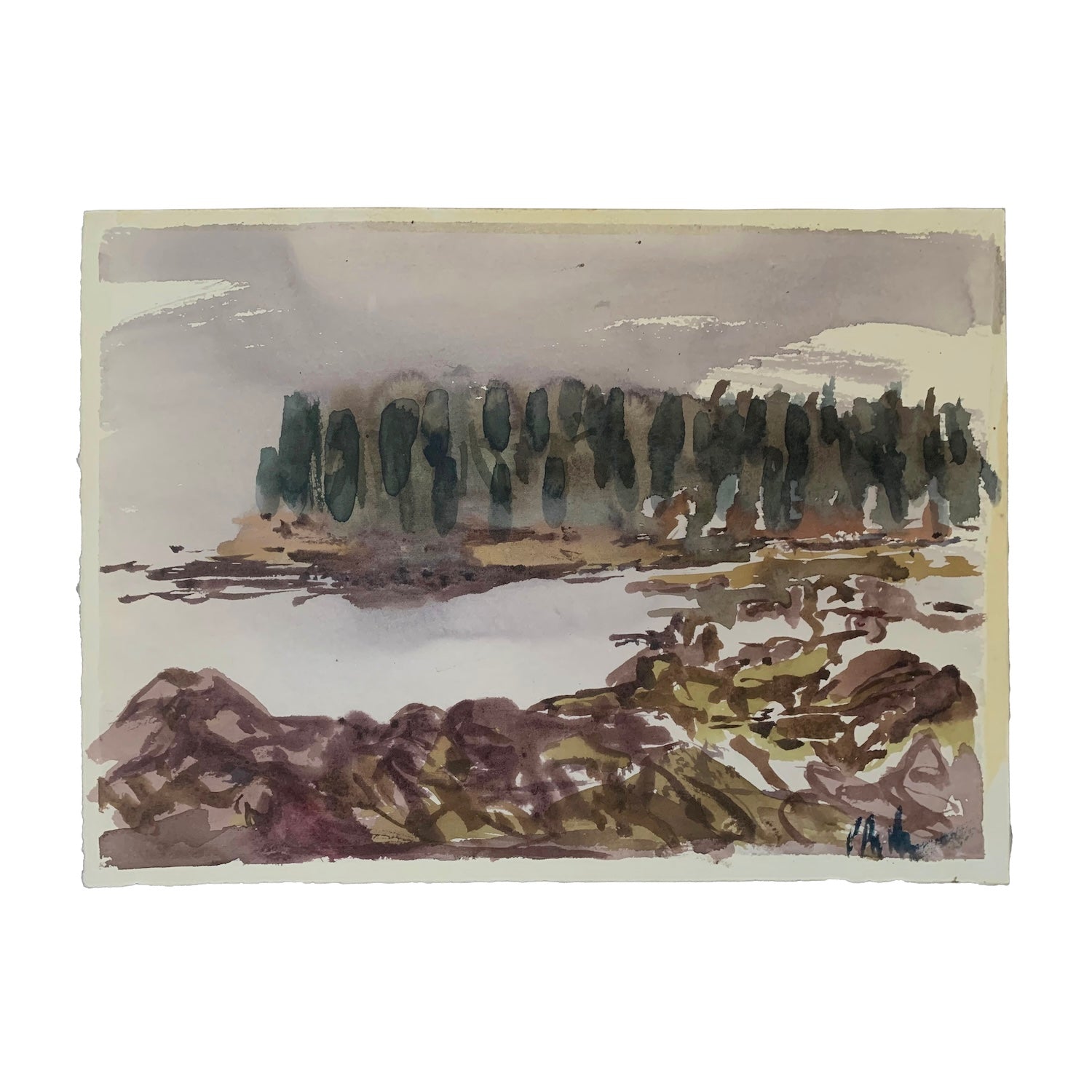 (No.164AB) Side A: Papa and His Pipe -- Side B: From the Deck of the Block House (Double Sided) – 2010