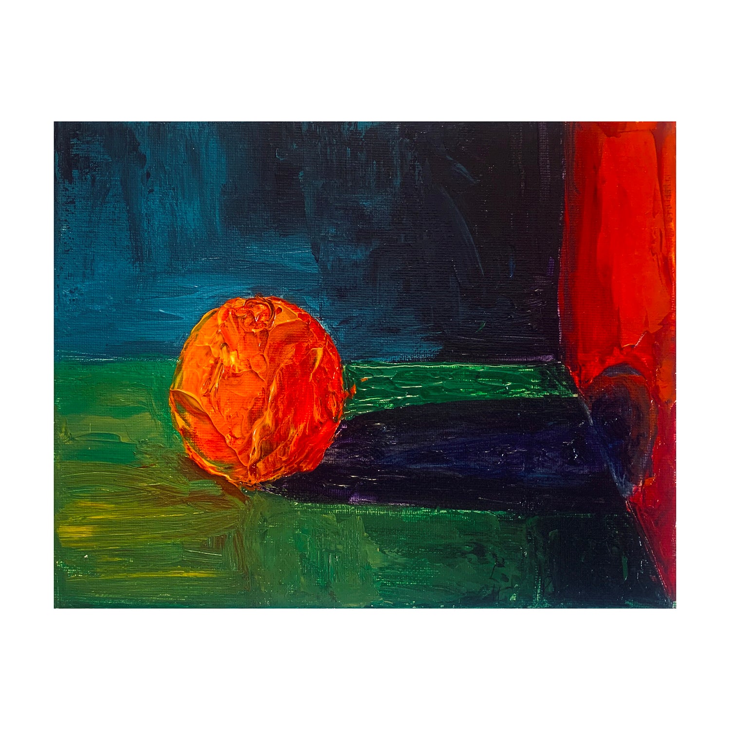 Original Acrylic Painting of a Still Life, 8 x 10 inches, by Patty Pendleton